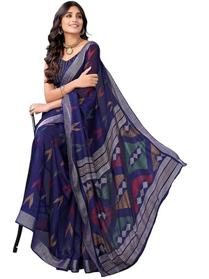 cotton printed sarees