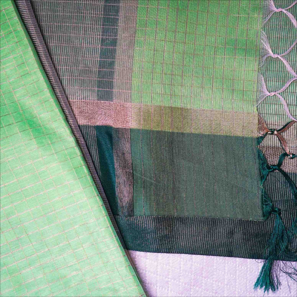 Semi paithani silk
