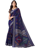printed cotton saree