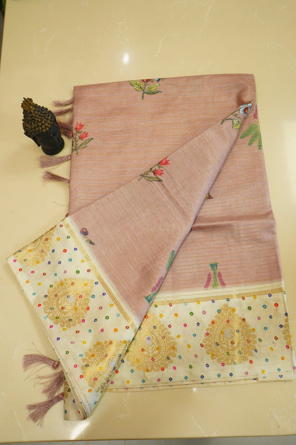 Blush Pearl – Premium Fancy Saree - Thoranam Sarees