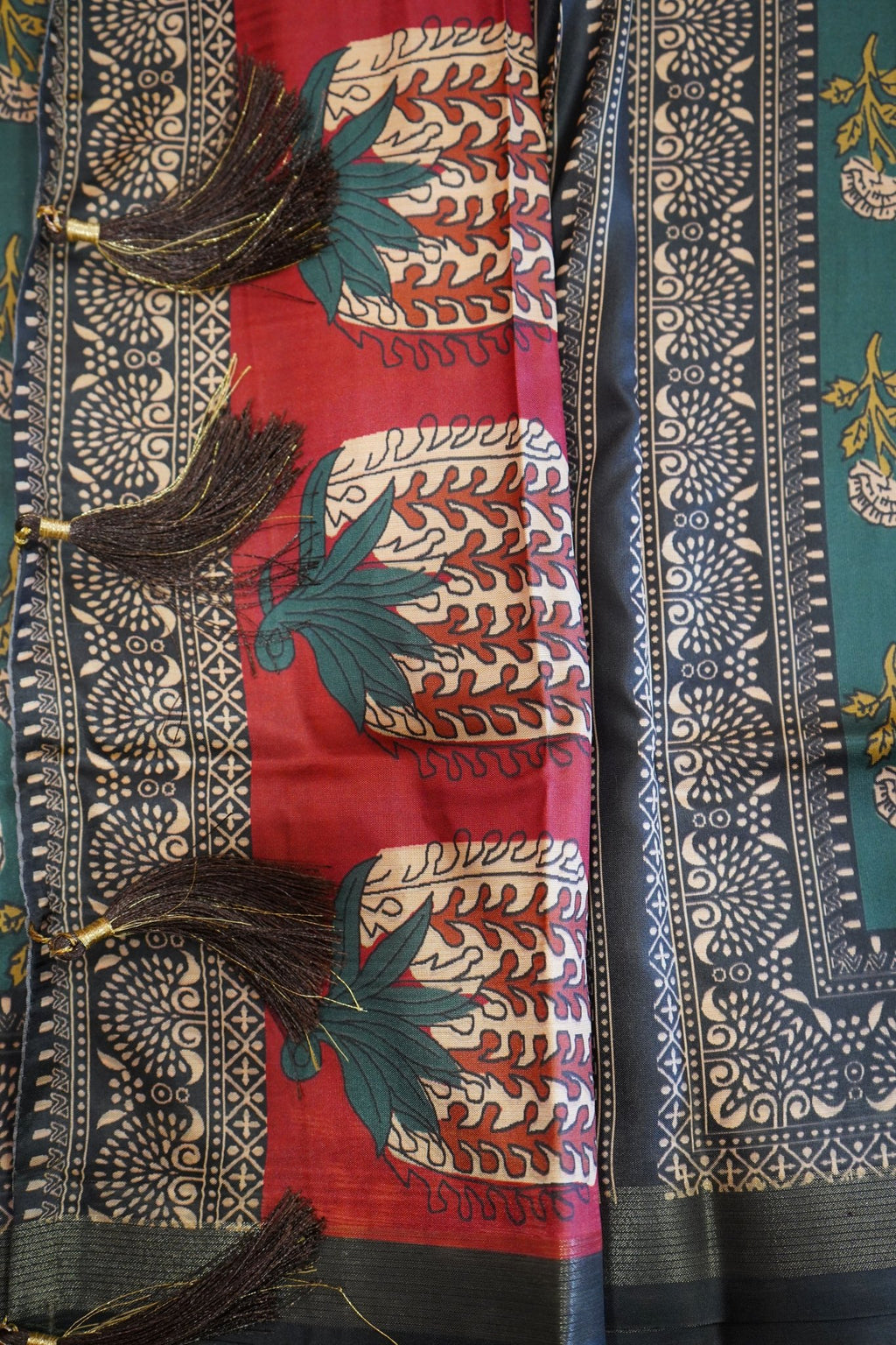 Emerald Mayura – Maayura Silk Saree - Thoranam Sarees