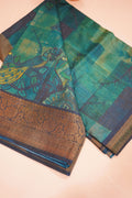 Emerald Mayura – Premium Fancy Saree - Thoranam Sarees
