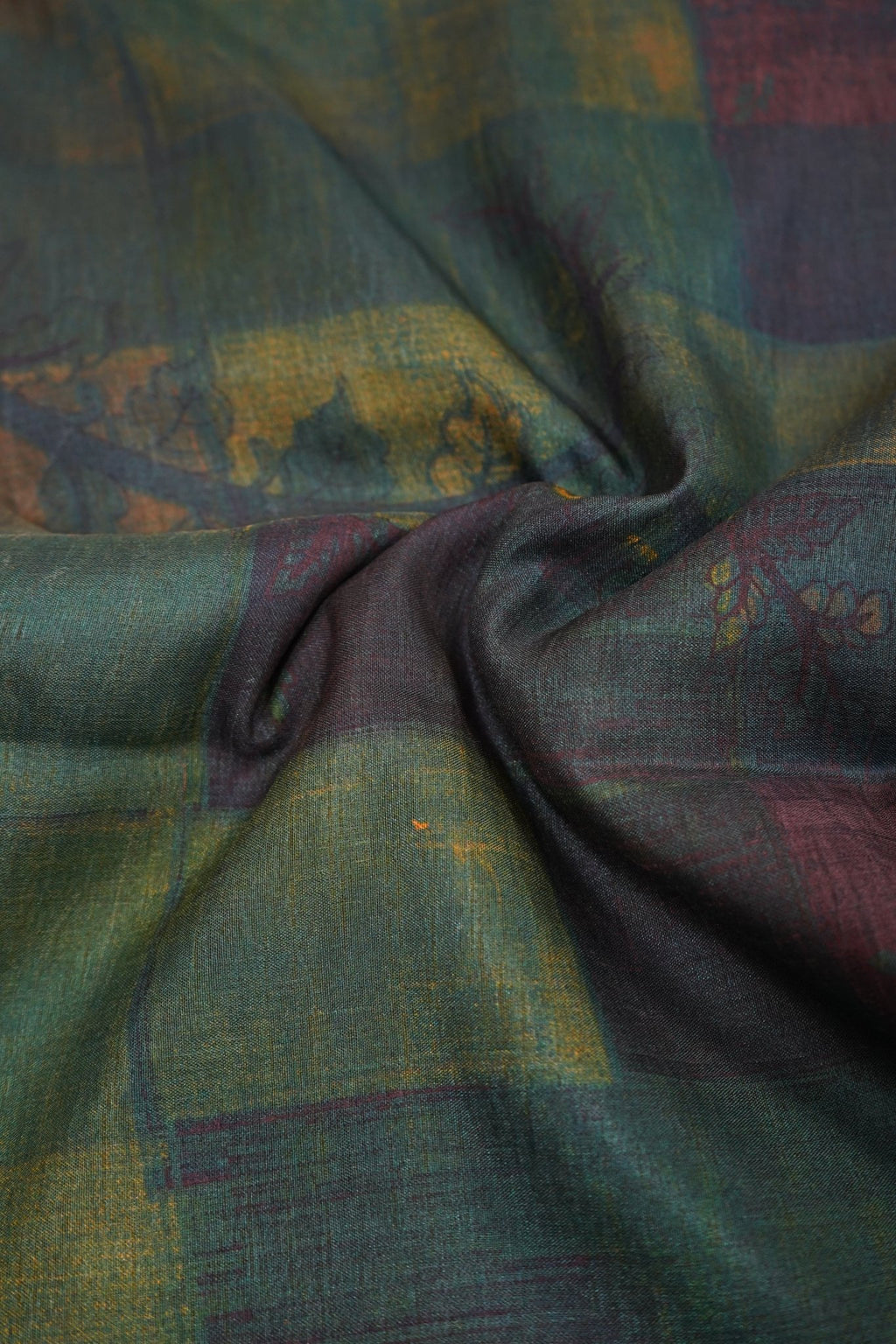 Emerald Mayura – Premium Fancy Saree - Thoranam Sarees