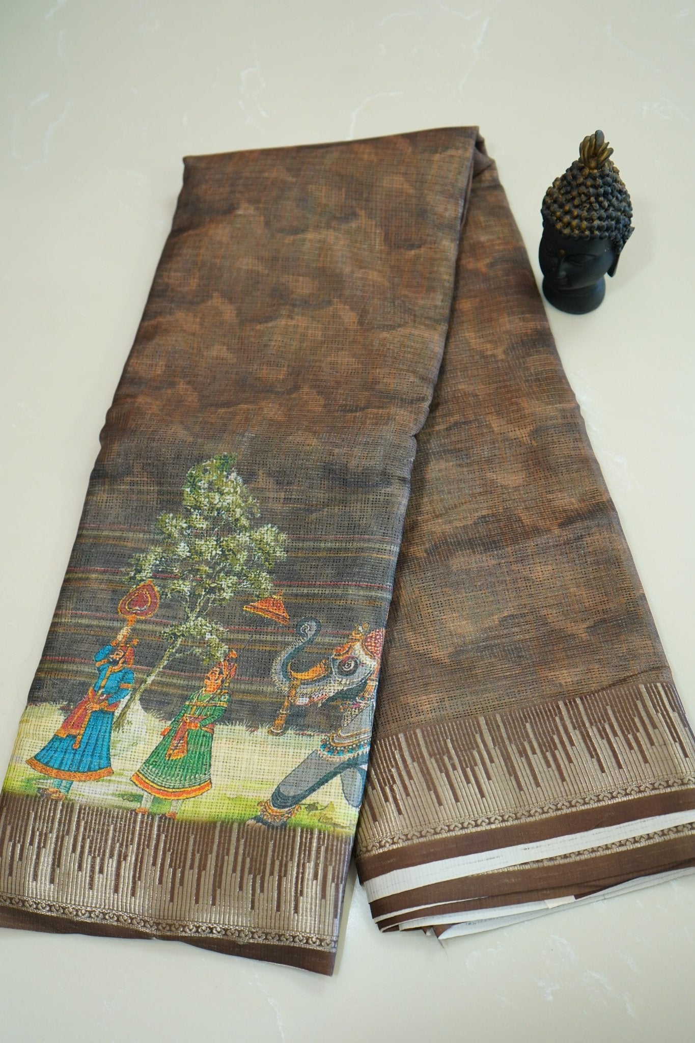 Heritage Procession – Premium Fancy Saree - Thoranam Sarees