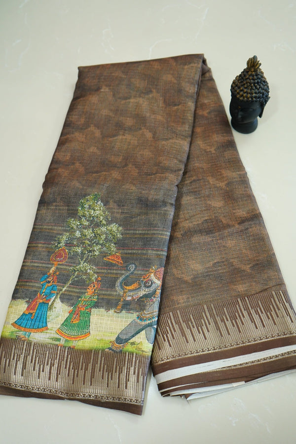 Heritage Procession – Premium Fancy Saree - Thoranam Sarees