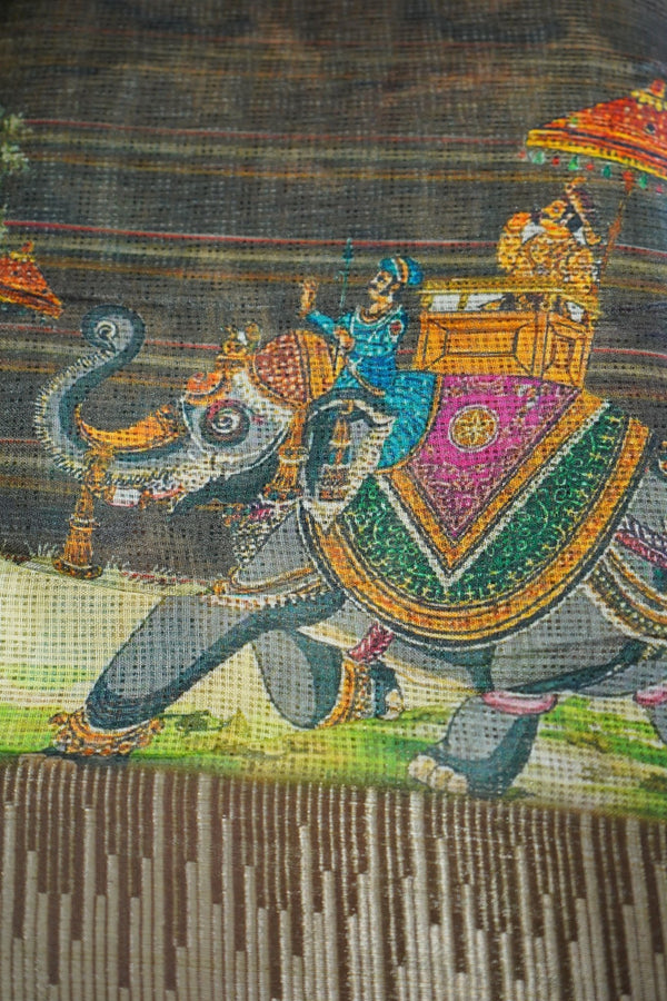 Heritage Procession – Premium Fancy Saree - Thoranam Sarees