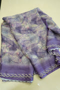 Lavender Bloom – Garden Silk Saree - Thoranam Sarees
