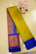 Lime Royale – Semi Kanchipuram Silk Saree - Thoranam Sarees