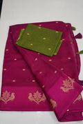 Magenta Majesty – Semi Soft Silk Saree - Thoranam Sarees