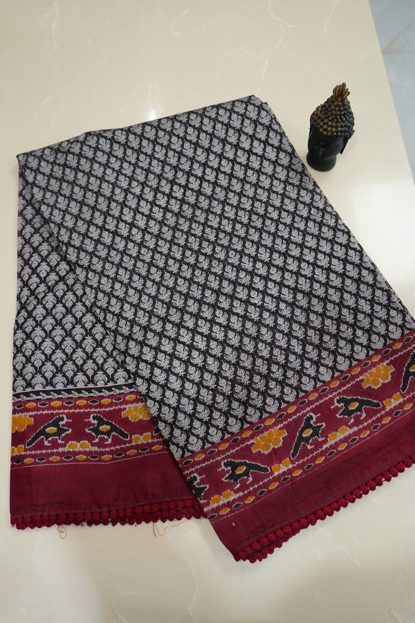 Maroon Heritage – Premium Fancy Saree - Thoranam Sarees