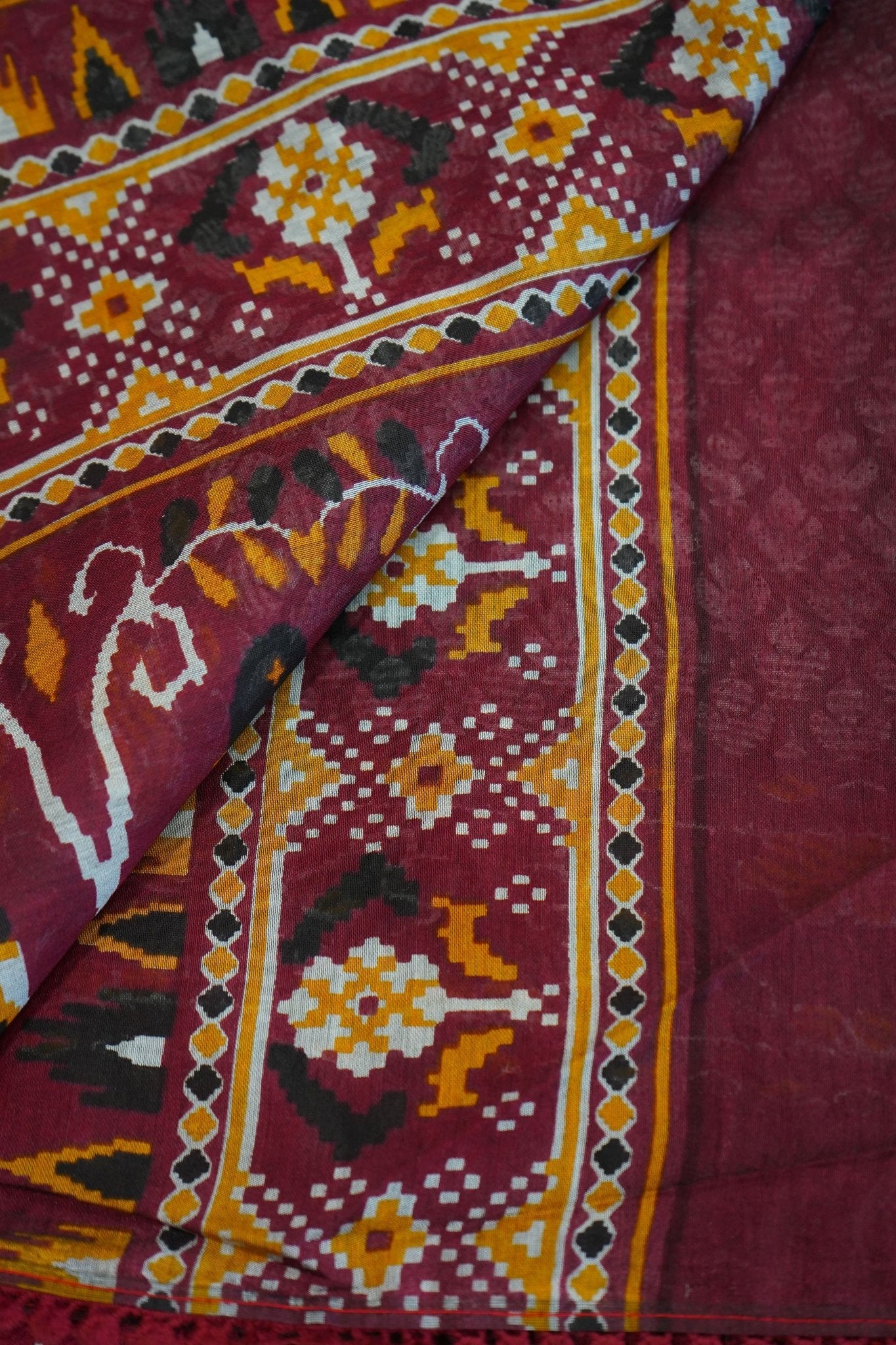 Maroon Heritage – Premium Fancy Saree - Thoranam Sarees