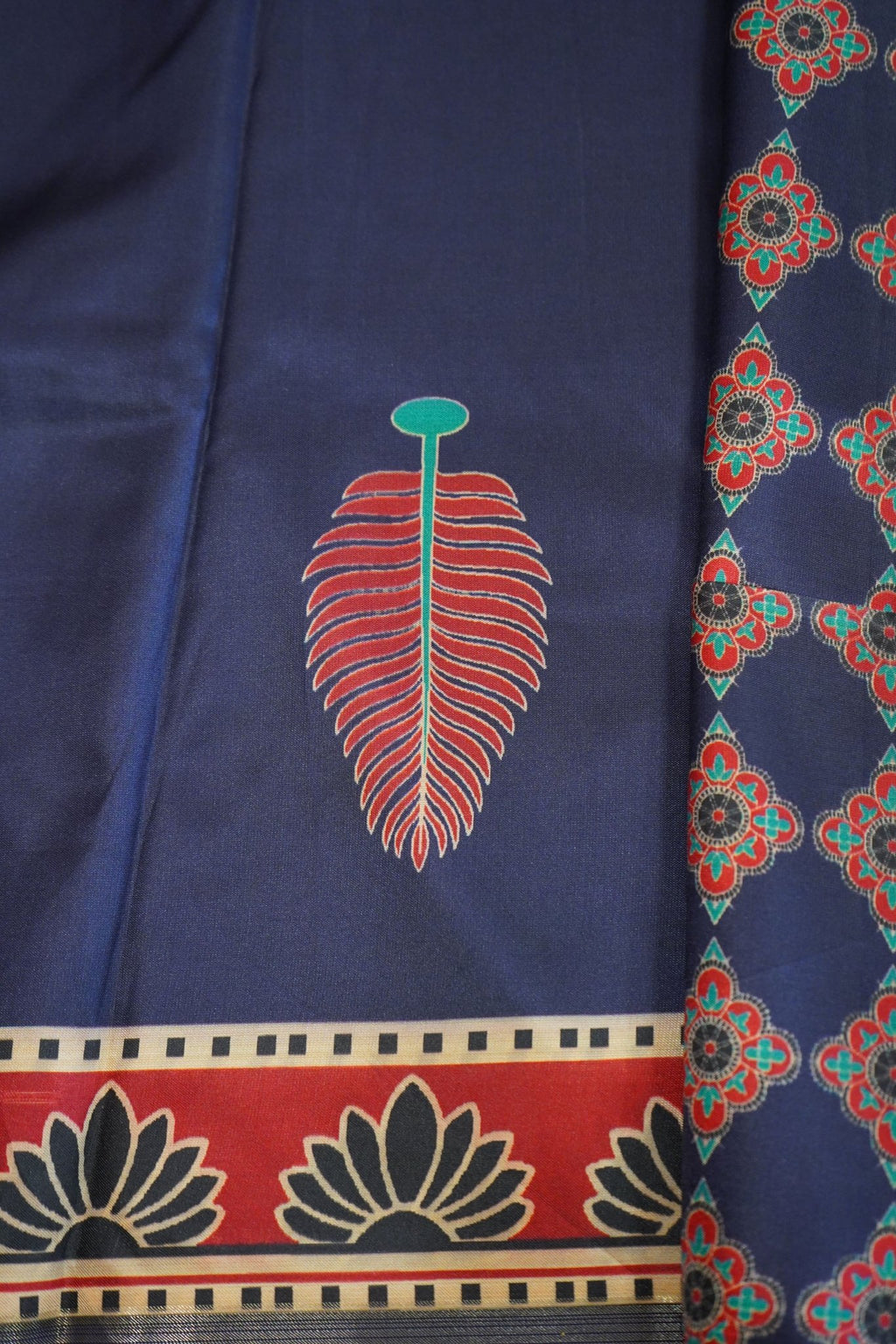Midnight Mayura – Maayura Silk Saree - Thoranam Sarees