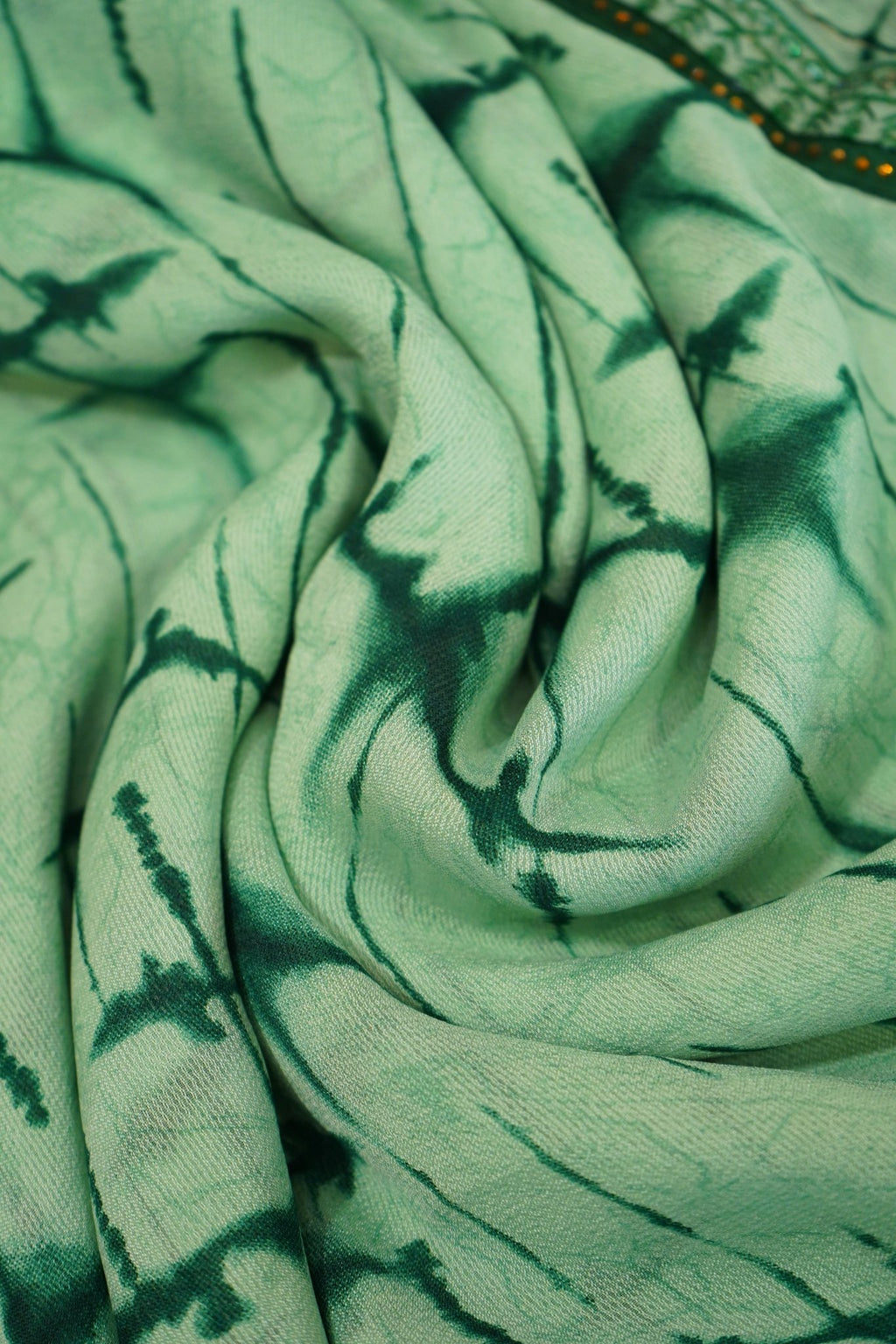 Mint Mist – Soft Garden Saree - Thoranam Sarees