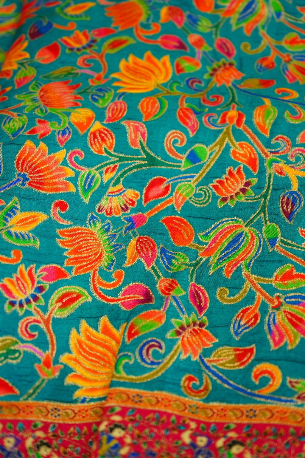 Rangmahal – Pashmina Silk Saree - Thoranam Sarees