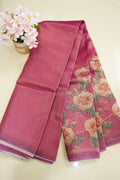 Rosé Bloom – Neem Silk Saree - Thoranam Sarees