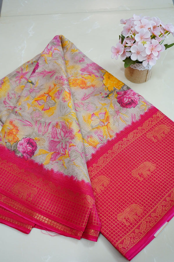 Rosé Royale – Premium Fancy Saree - Thoranam Sarees