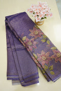 Royal Blossom – Neem Silk Saree - Thoranam Sarees