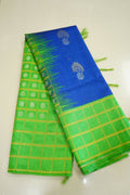 Royal Emerald – Mandu Tussar Saree - Thoranam Sarees