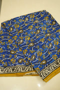 Royal Indigo – Jaipuri Cotton Saree - Thoranam Sarees