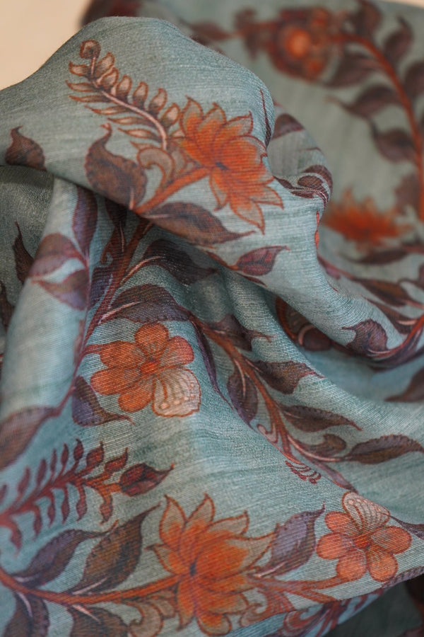 Sage Botanica – Premium Fancy Saree - Thoranam Sarees